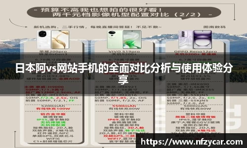 日本阿vs网站手机的全面对比分析与使用体验分享